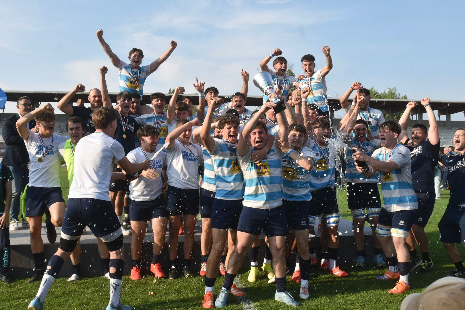 UNDER 18: COMPLIMENTI AL VALSUGANA CAMPIONE D