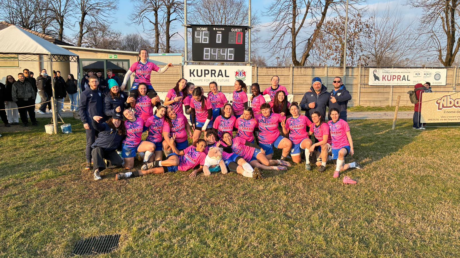 LEONESSA: A LENO GRANDE VITTORIA, LE FENICI IVREA TRAVOLTE 46-0