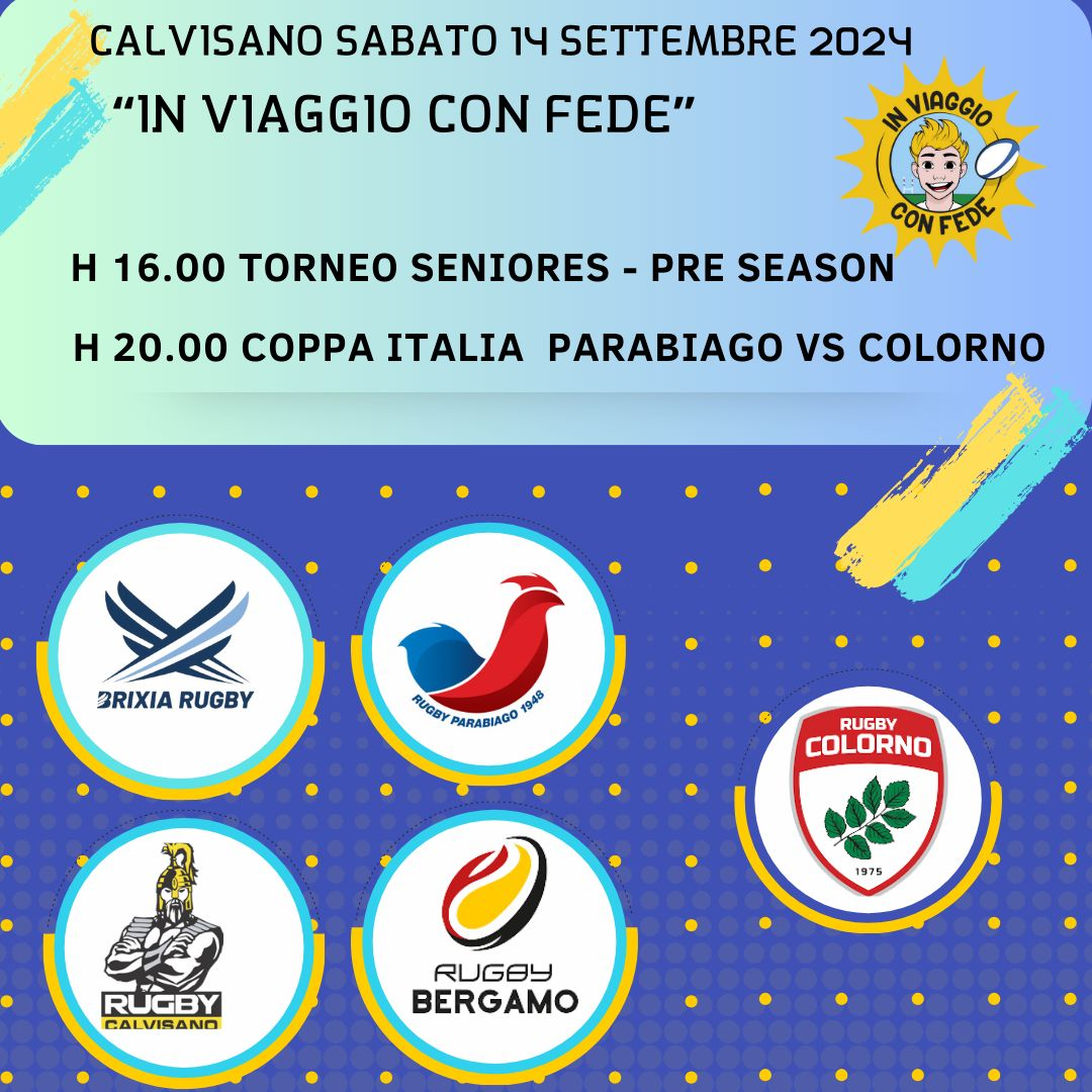 Allo stadio San Michele rugby e solidarietà con il torneo "Inviaggio con Fede"