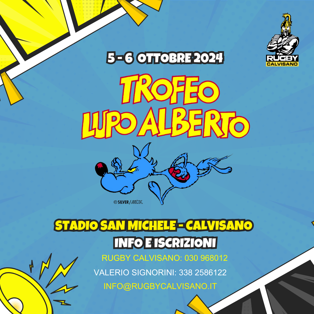 IL TROFEO LUPO ALBERTO ARRIVA A CALVISANO