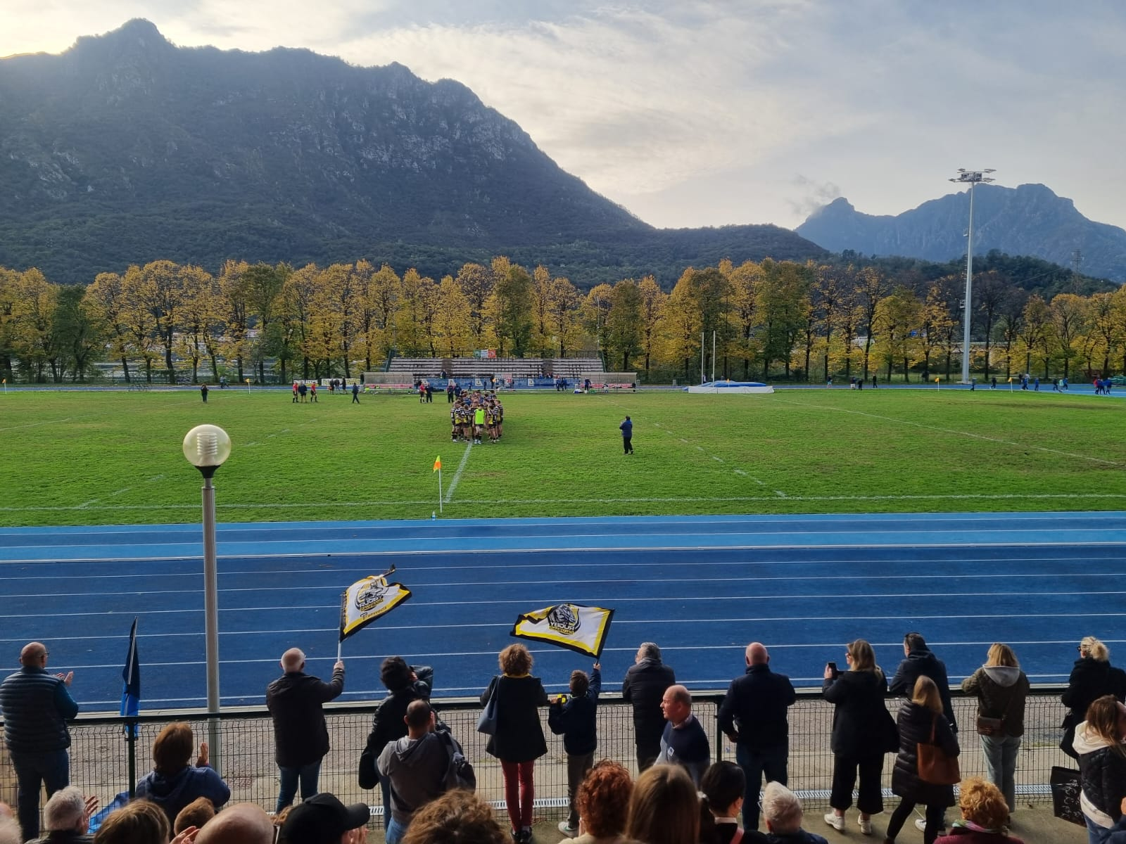 Il Tiesse Robot Calvisano espugna il campo di Lecco. Vittoria 13-38 per i guerrieri longobardi