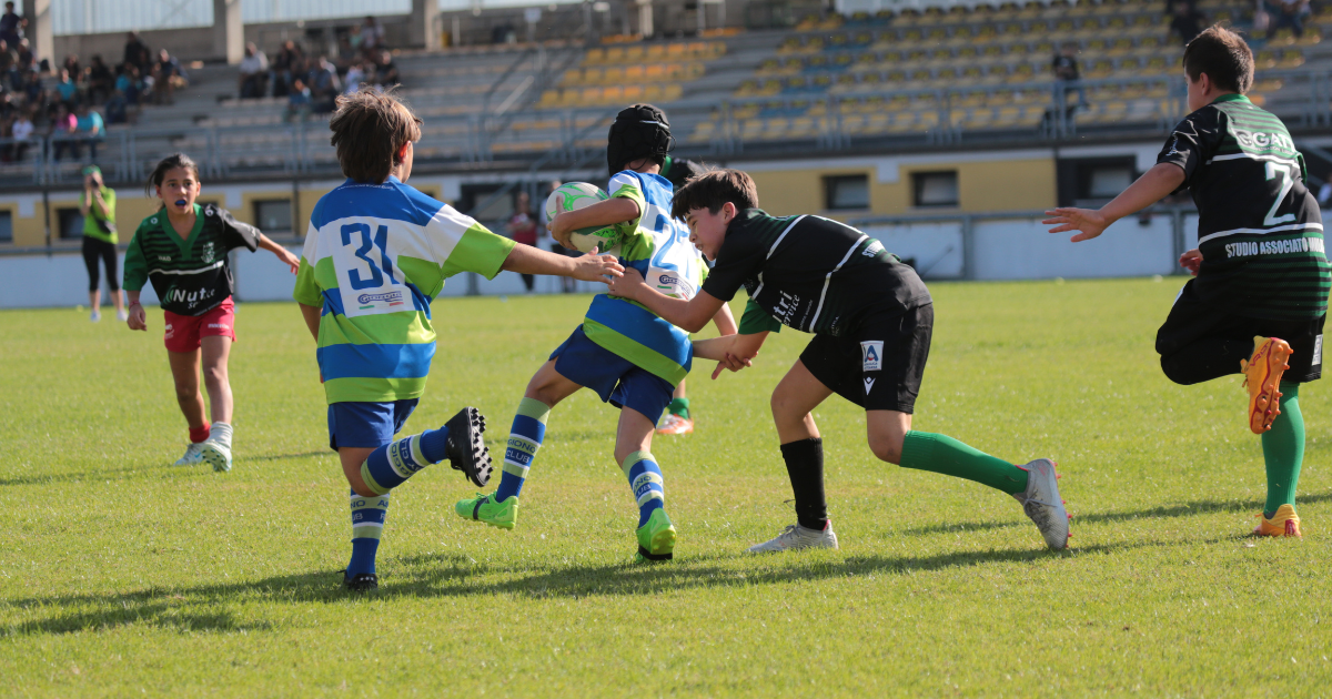 MINIRUGBY: GRANDE SUCCESSO ALLO STADIO SAN MICHELE PER IL TROFEO LUPO ALBERTO